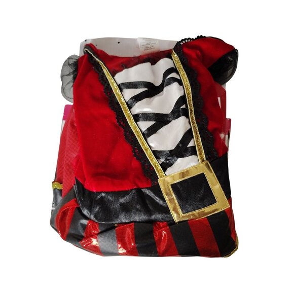 Toddler Girls 12 to 18M High Seas Cutie Complete Pirate Halloween Costume - Picture 10 of 10